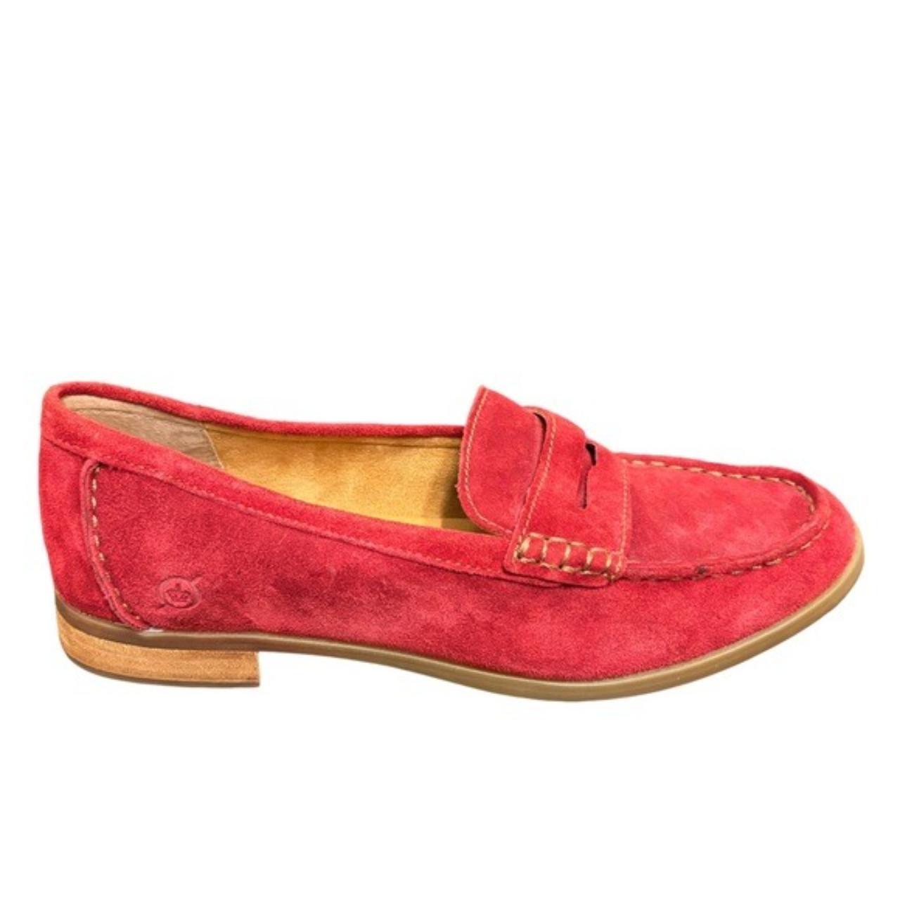 Born suede store loafers