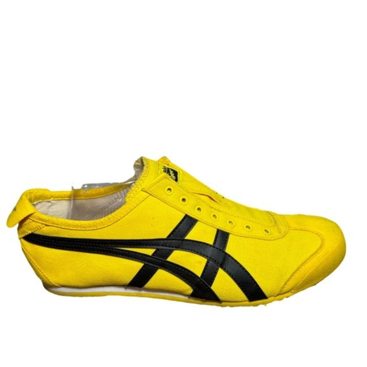 Onitsuka Tiger Mexico 66 Slip-on Yellow Black Men's - Depop