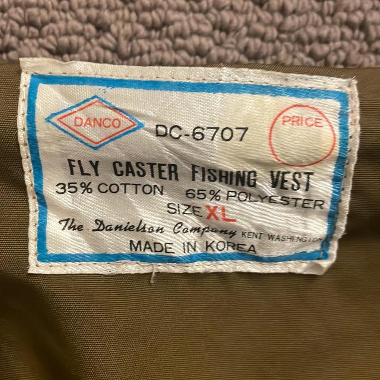 Danco Fly Caster Fishing Vest Size XL Amazing - Depop
