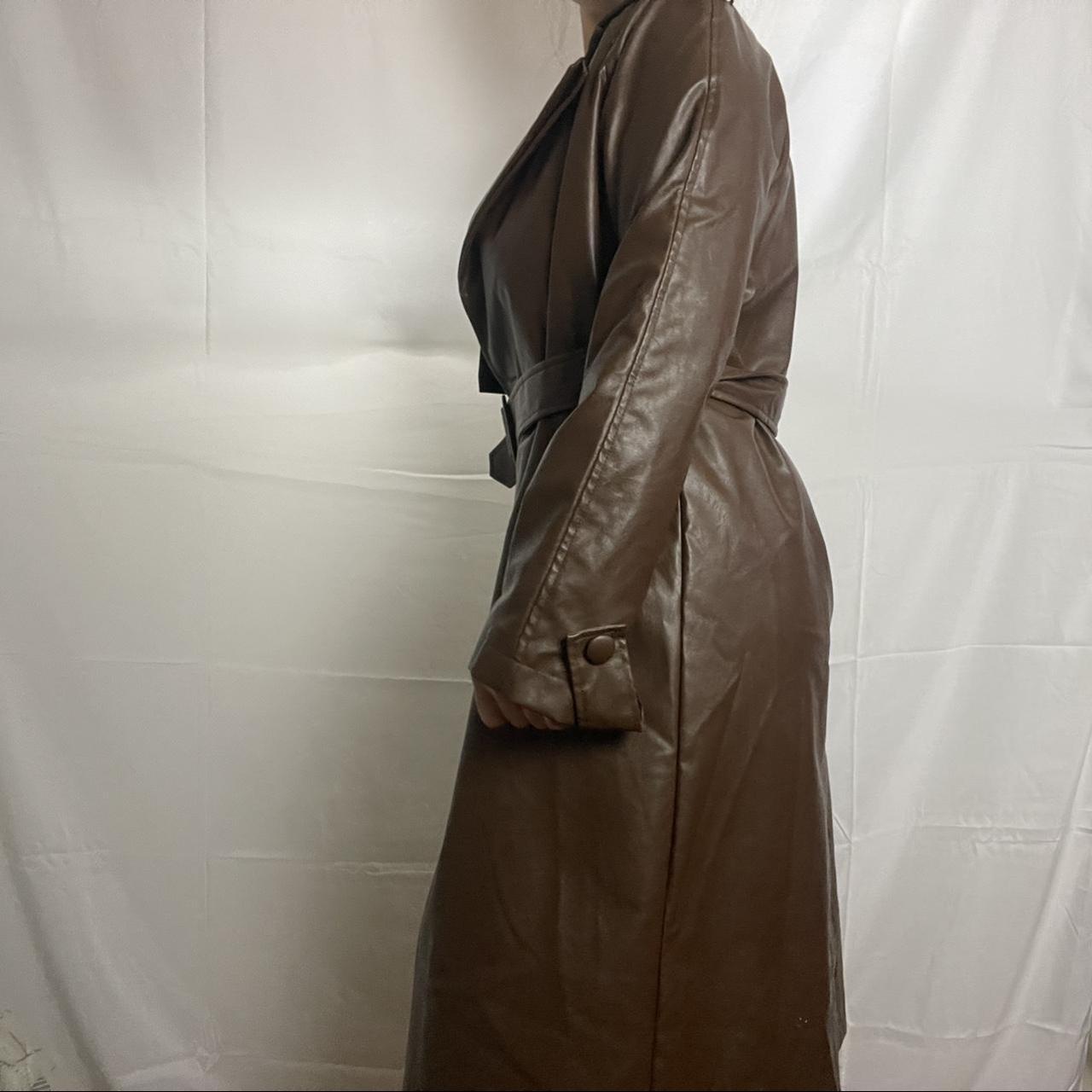 Forever 21 Women's Brown Coat (3)