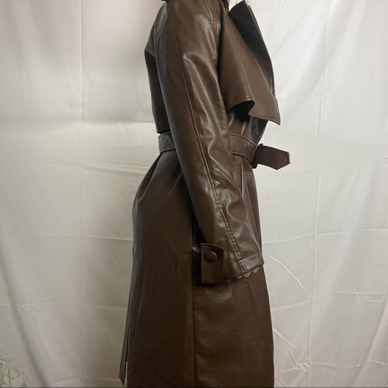 Forever 21 Women's Brown Coat (4)