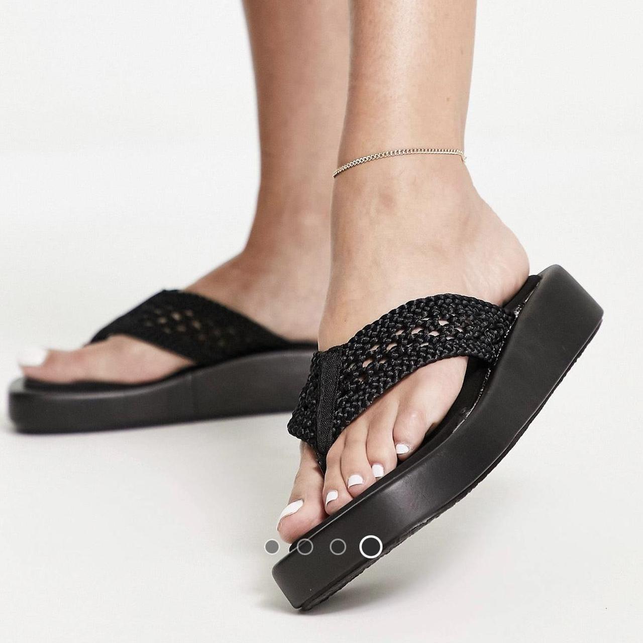 Women's Black Sandals (2)