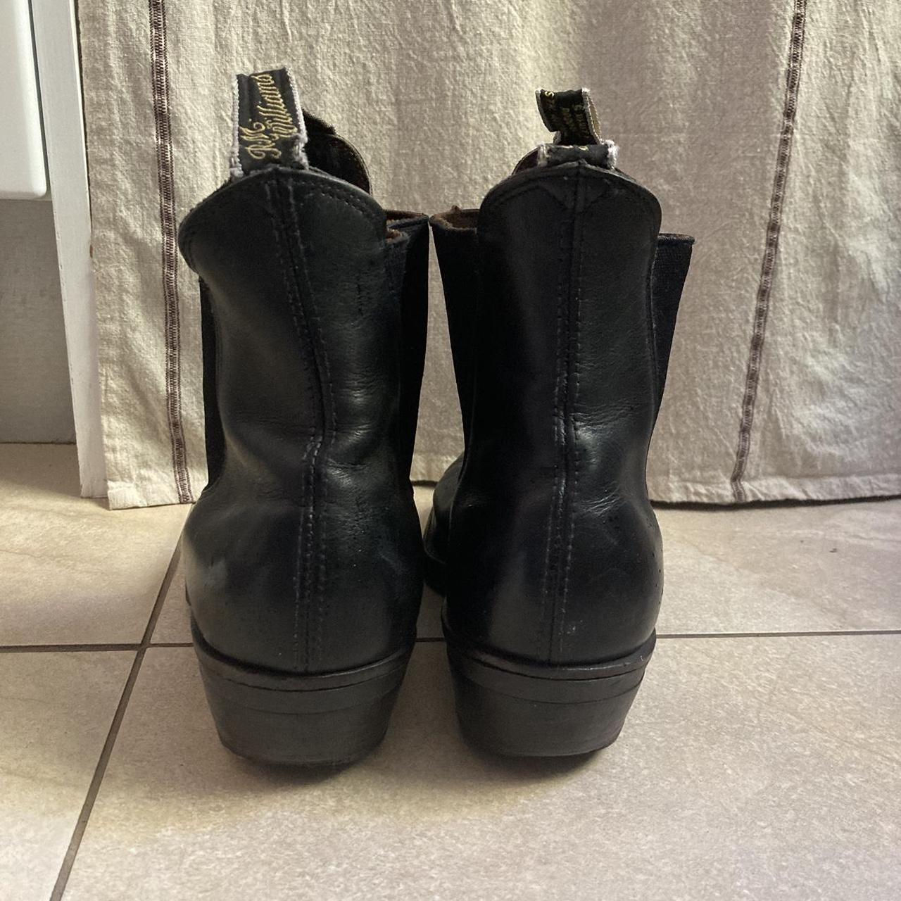 RM Williams Women's Black Boots Depop