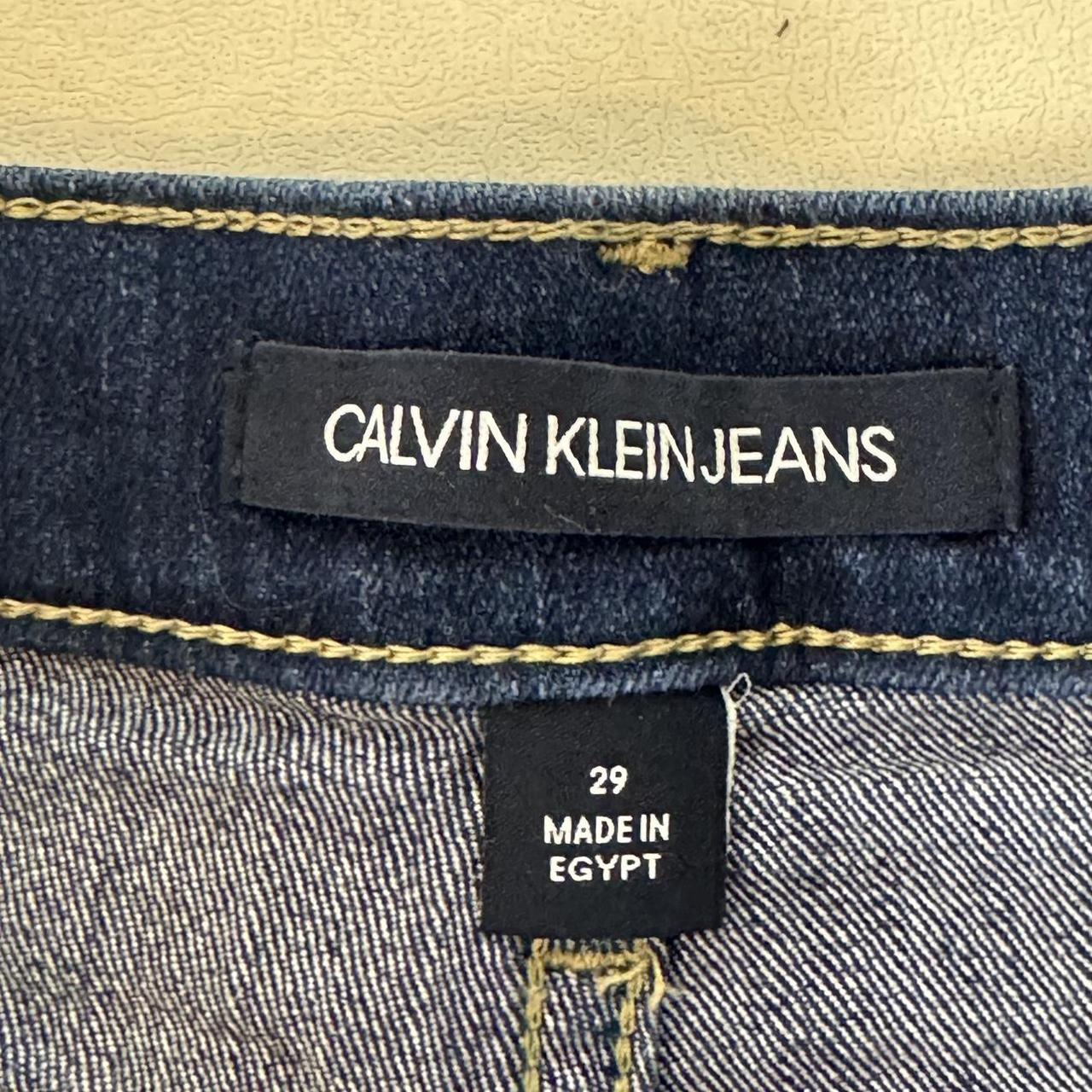 Calvin Klein Jean shorts -4in inseam #jeanshorts... - Depop