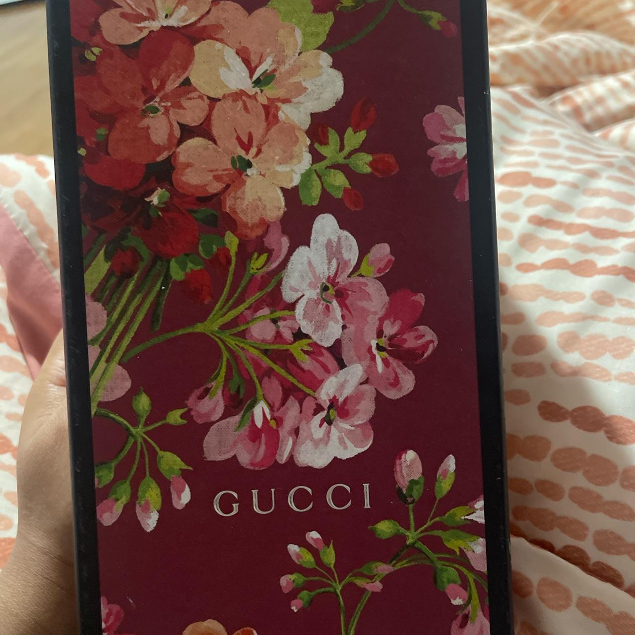 Gucci floral best sale slides size 8