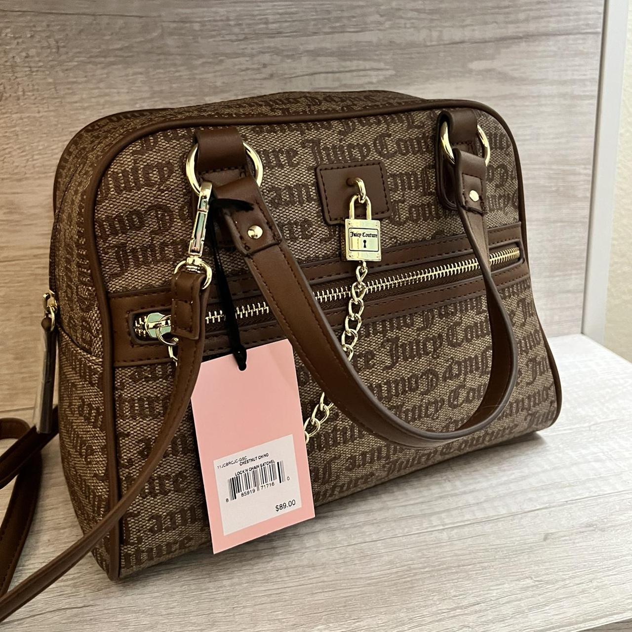 Juicy Couture Chestnut Chino Satchel