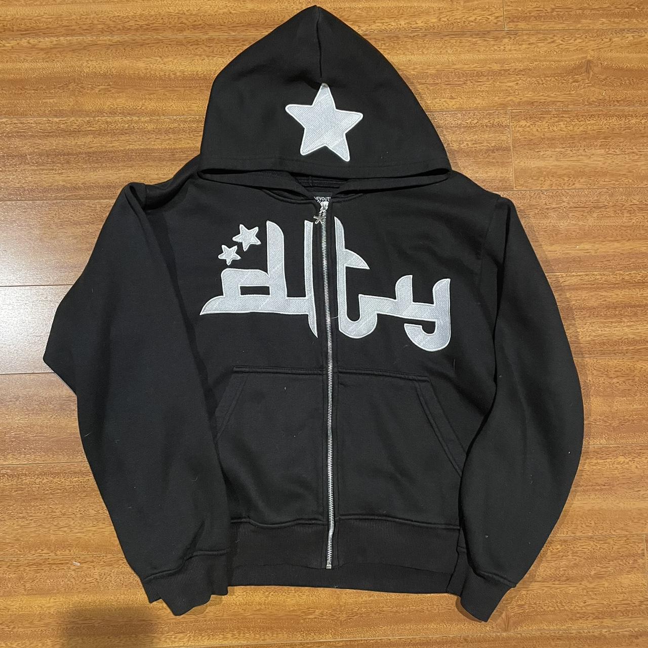 Original Divide The Youth Zip Up Color Black Size M... - Depop