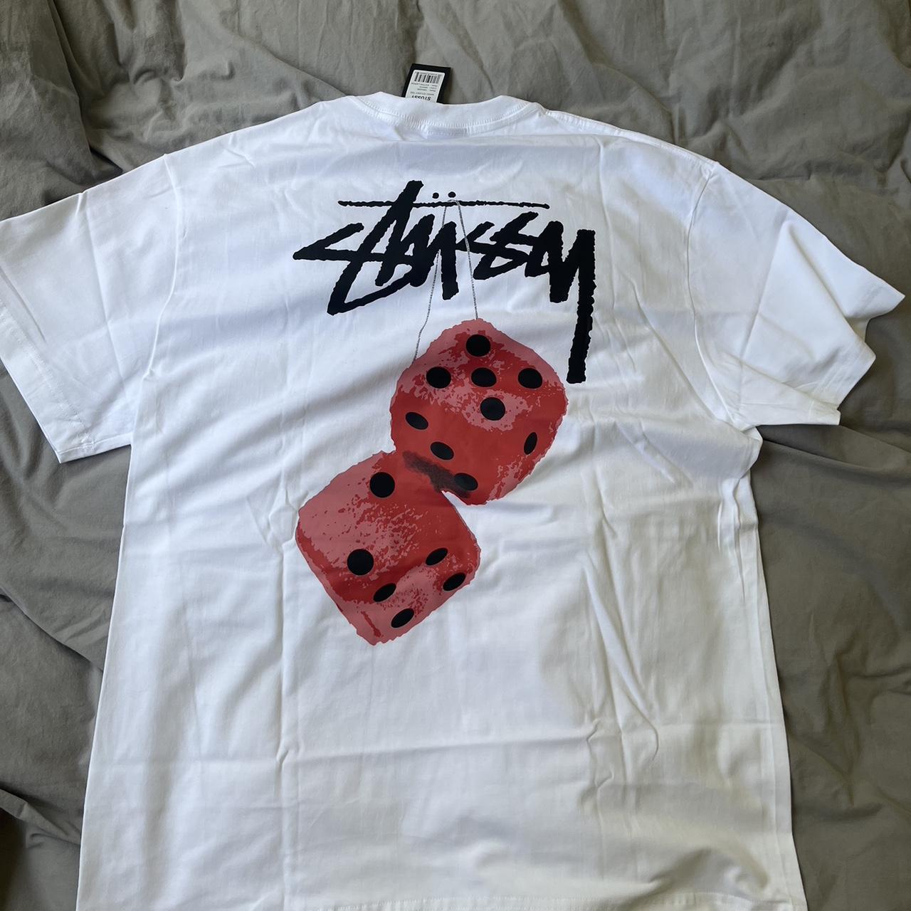 Stussy Pink Dice Shirt Brand new never worn with... - Depop