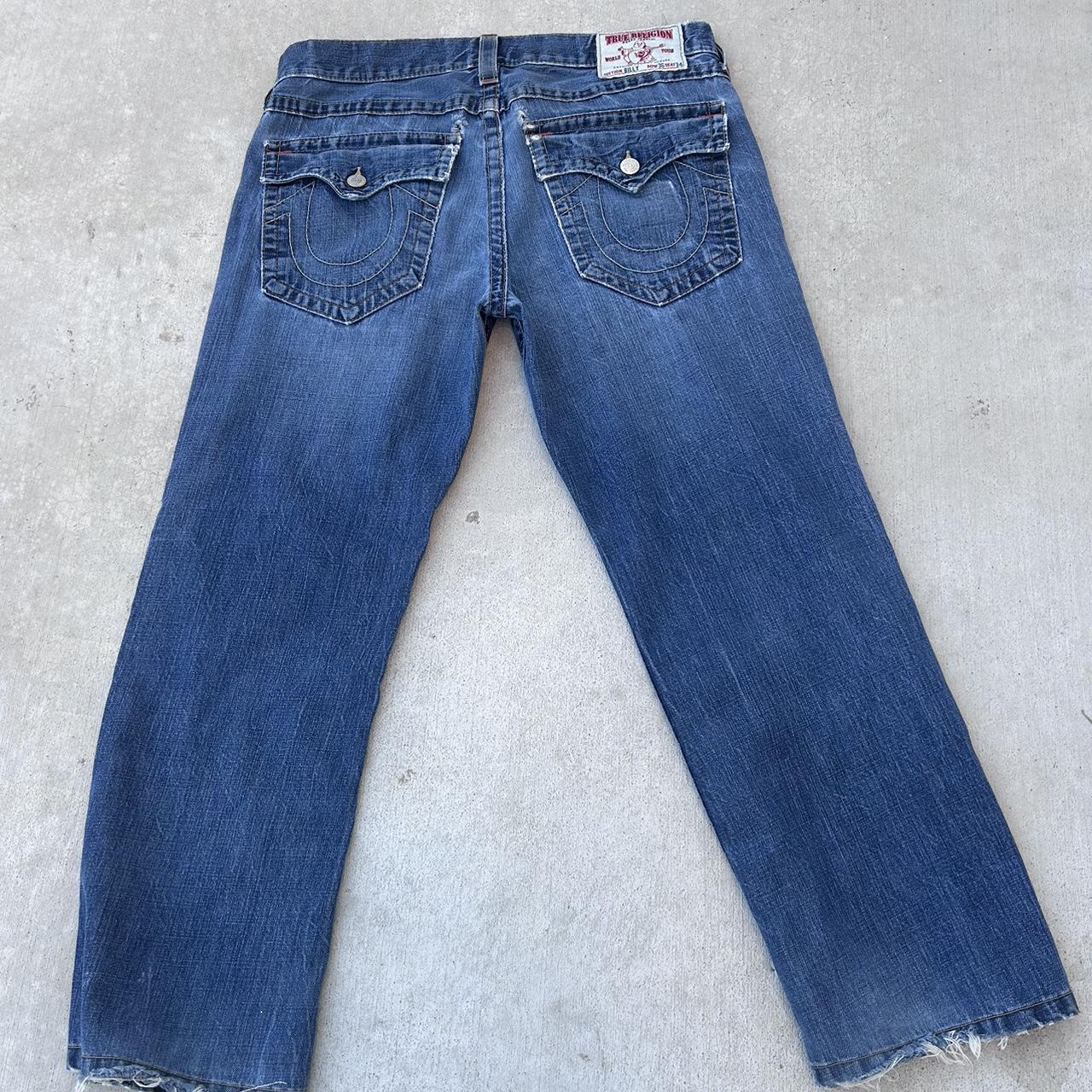 Vintage Baggy True Religion Jeans - Depop