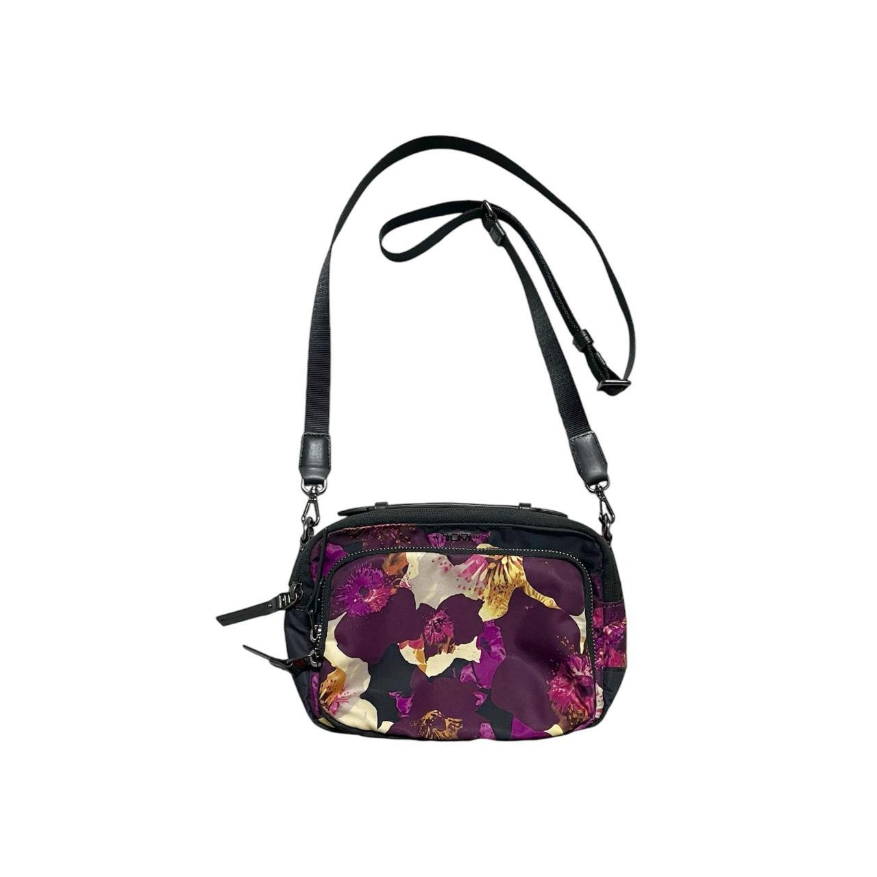 TUMI floral crossbody sold