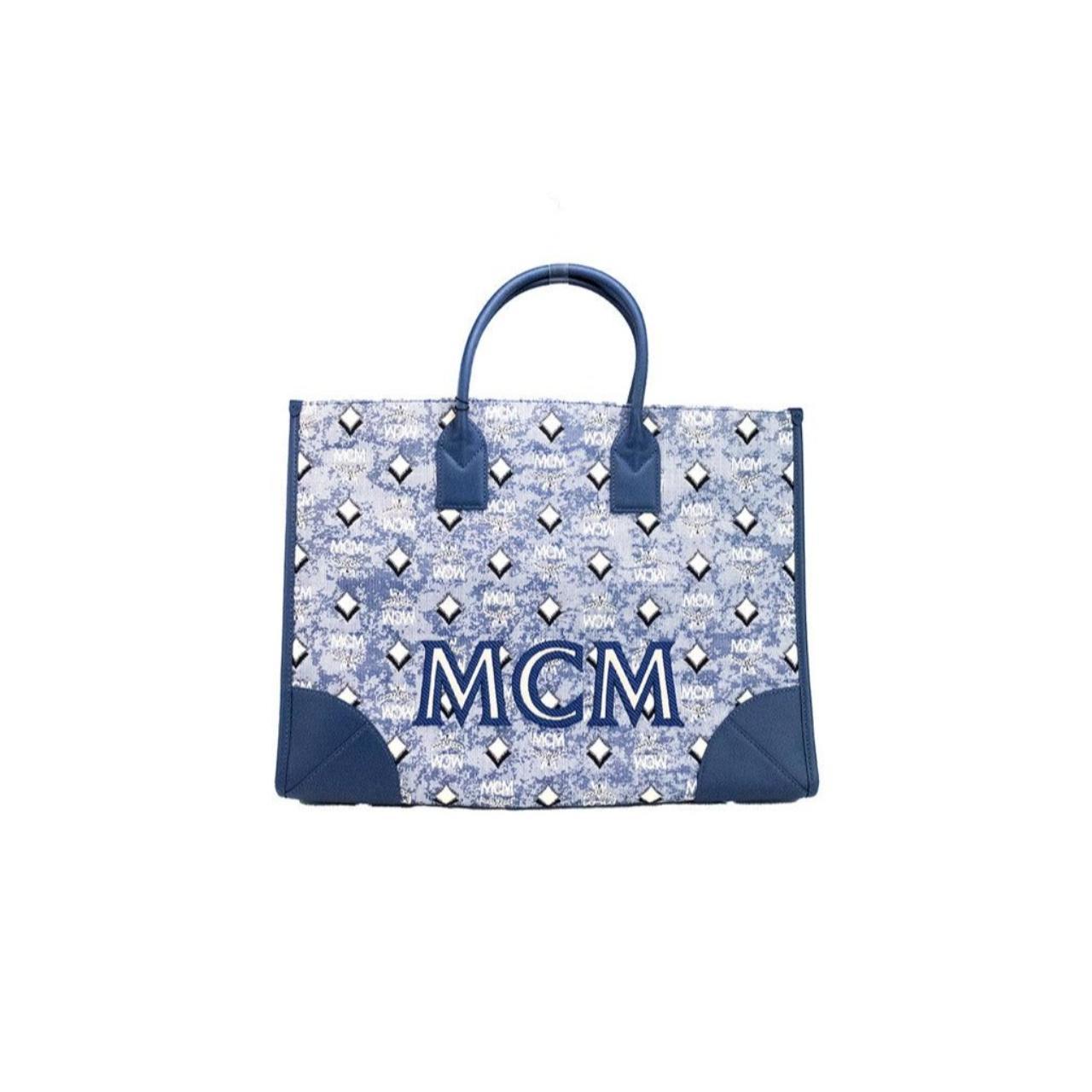 MCM Women's Blue Tote Bags