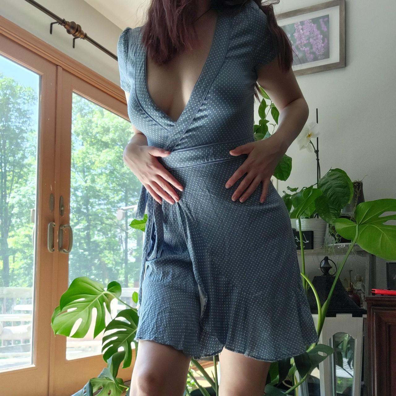 Kimchi blue wrap clearance dress