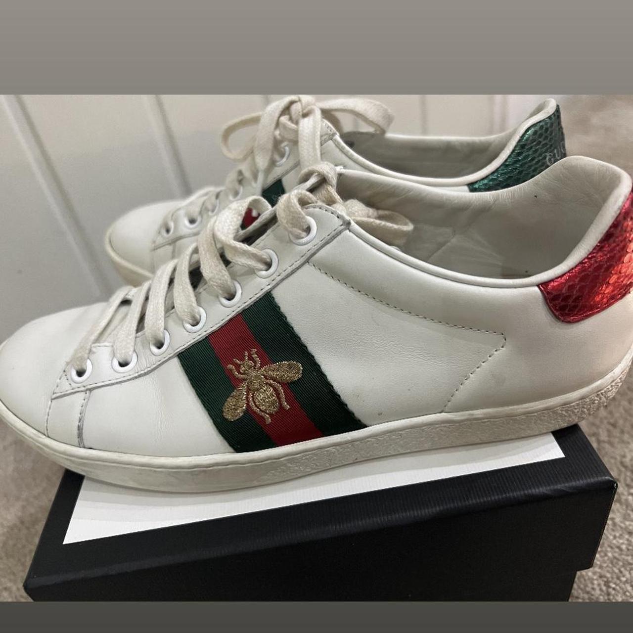 ⚡️ GUCCI ⚡️ Bee Sneakers (Authentic) - Worn a handful... - Depop