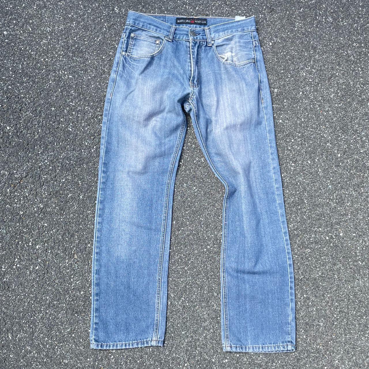 Beverly Hills Polo Club Men's Blue Jeans