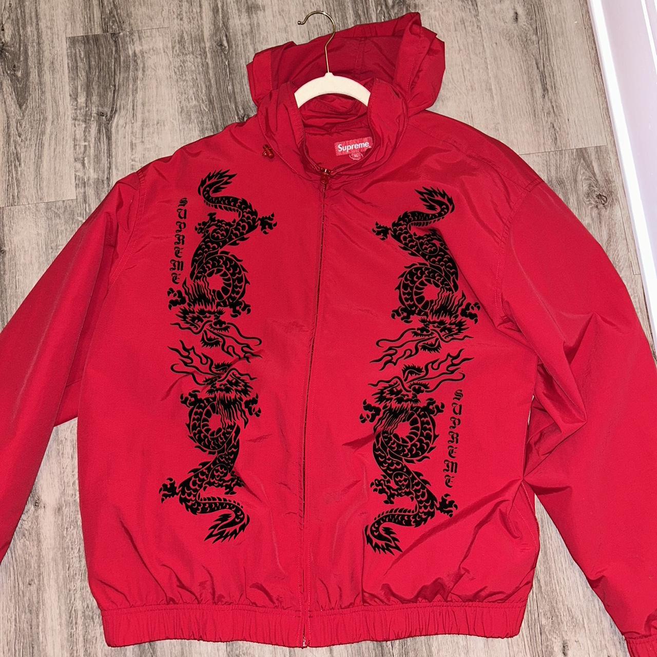 SS21 Supreme Dragon Track Jacket with removable... - Depop