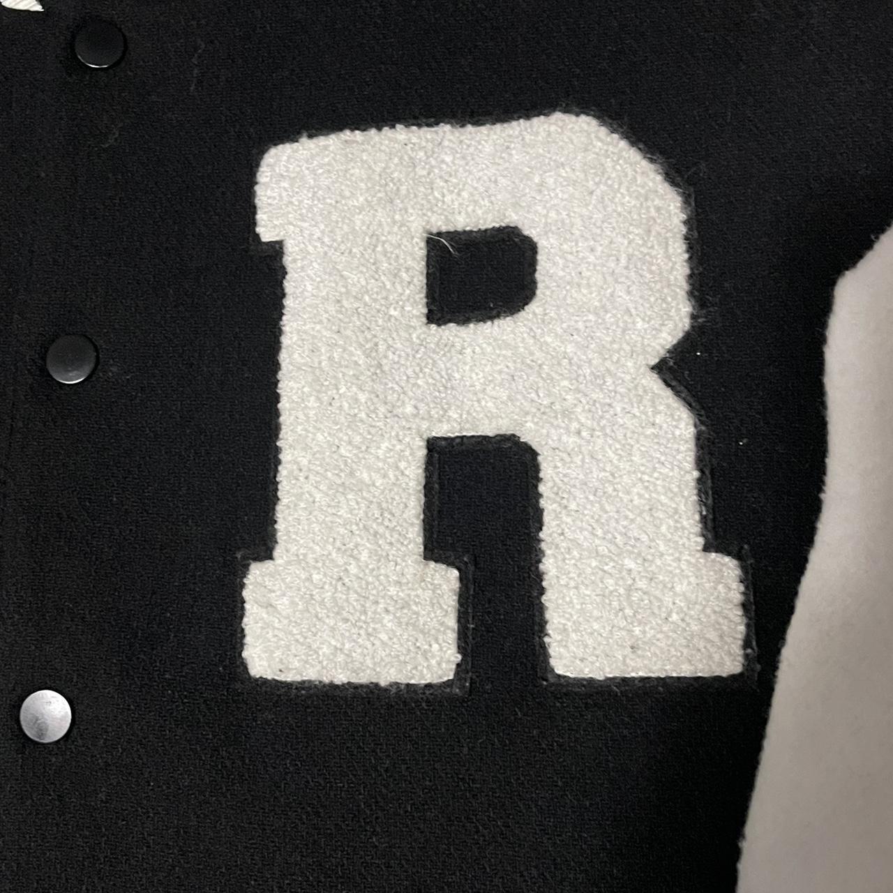 REVENGE 2021 BLACK AND WHITE VARSITY JACKET! THIS | Depop REVENGE 2021 BLACK AND WHITE VARSITY JACKET! THIS | Depop