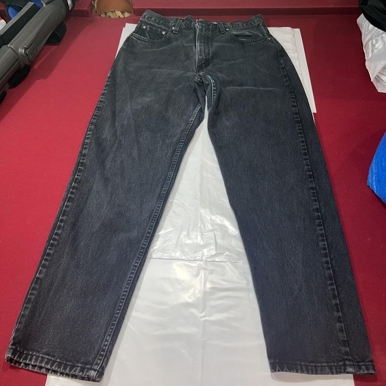 90s Silvertab Loose Black Denim USA製 90s USA製 Levi'sリーバイス silverTabシルバータブ LooSe