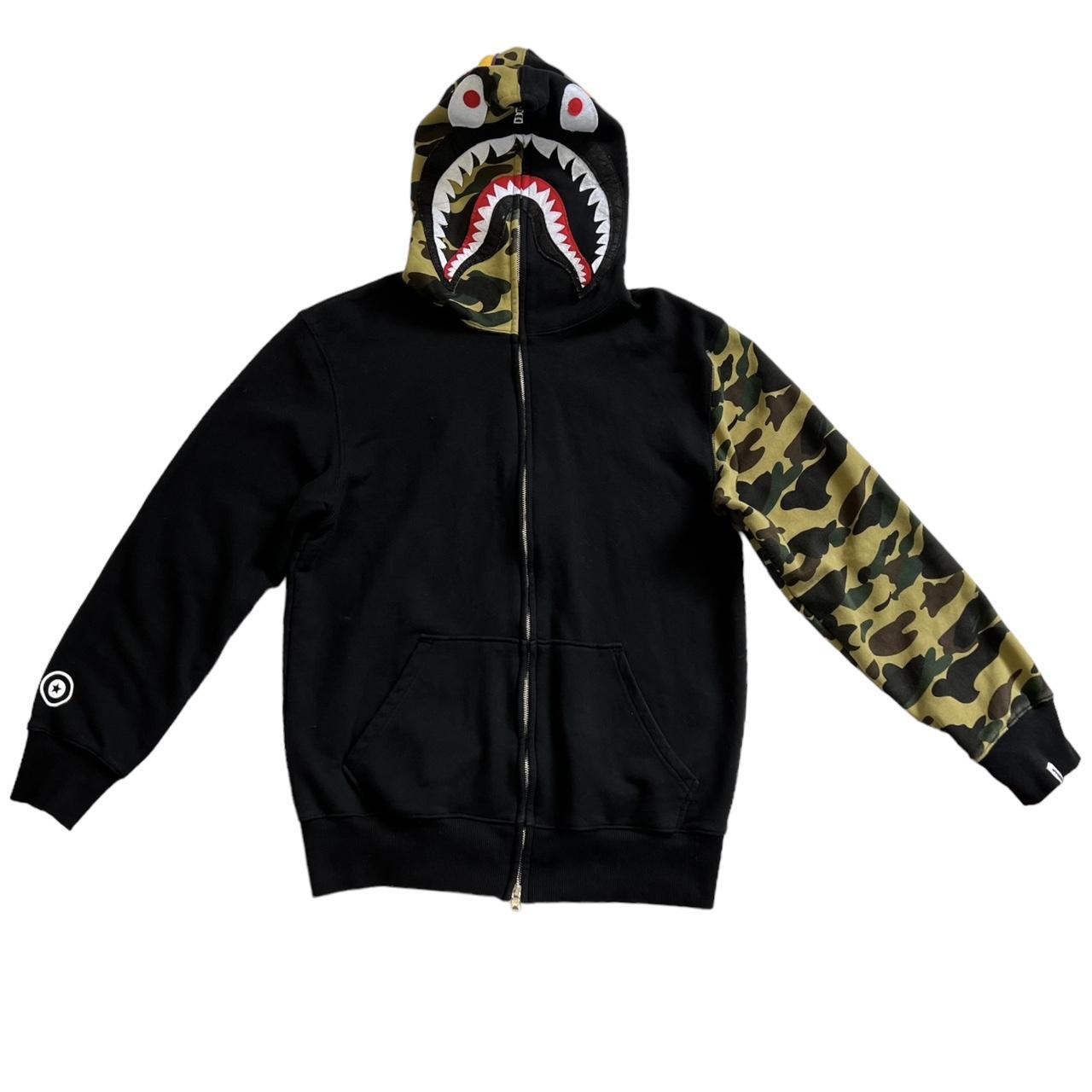 Bape shark clearance half camo