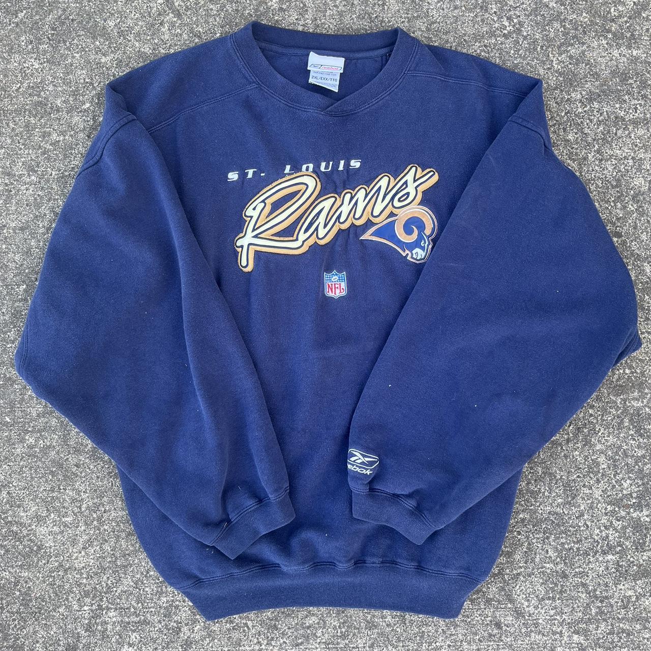 Reebok, Sweaters, St Louis Rams Reebok Sweater