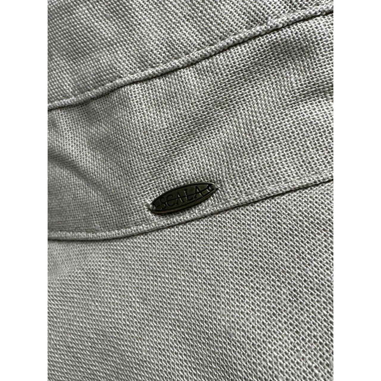 Scala Men's Hat - Cream – Scala Cotton Canvas Sun… - image 3