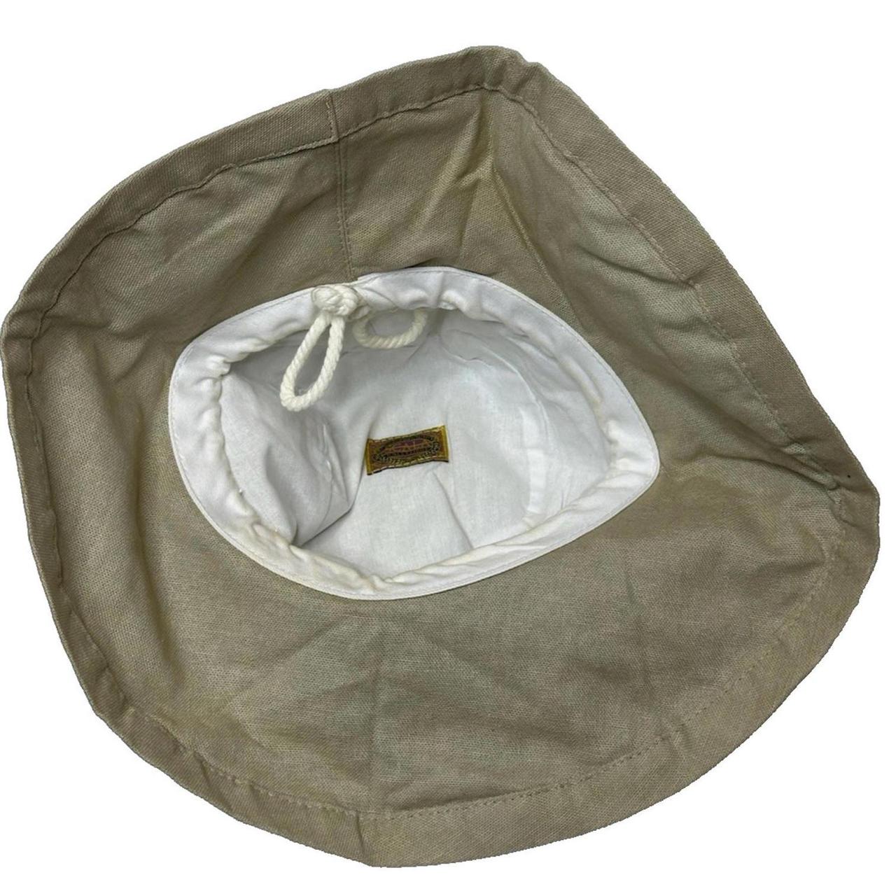 Scala Men's Hat - Cream – Scala Cotton Canvas Sun… - image 8