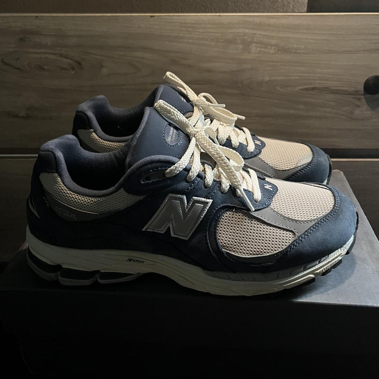 New Balance 2002r box included. Size 8.5 mens - Depop