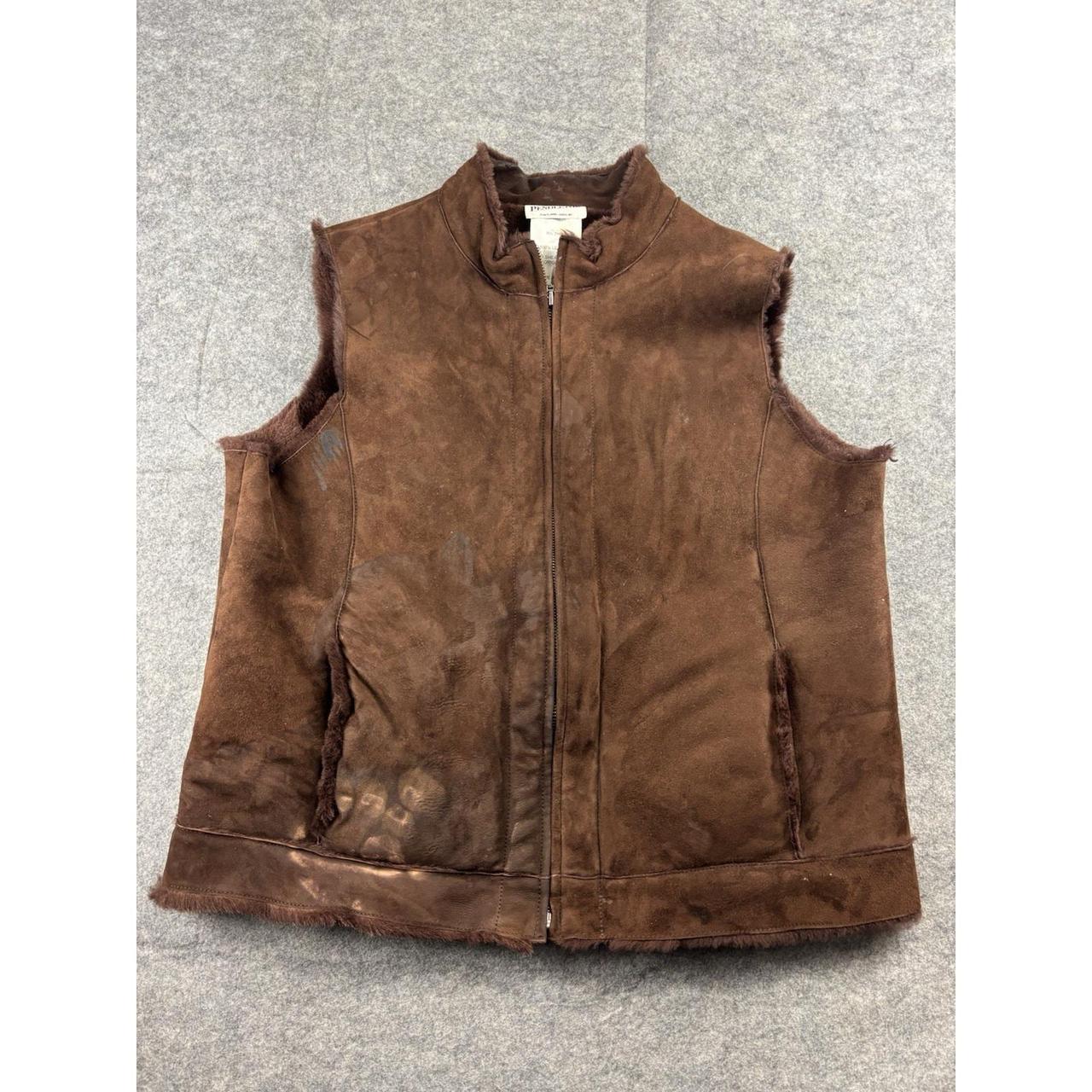 Pendleton Women's Vest - Brown - M – Pendleton Wo… - image 1