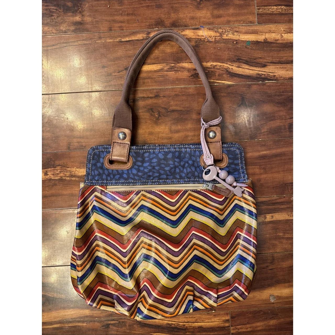 Fossil Women's Bag - Multi – Fossil Key Per Cross… - image 1