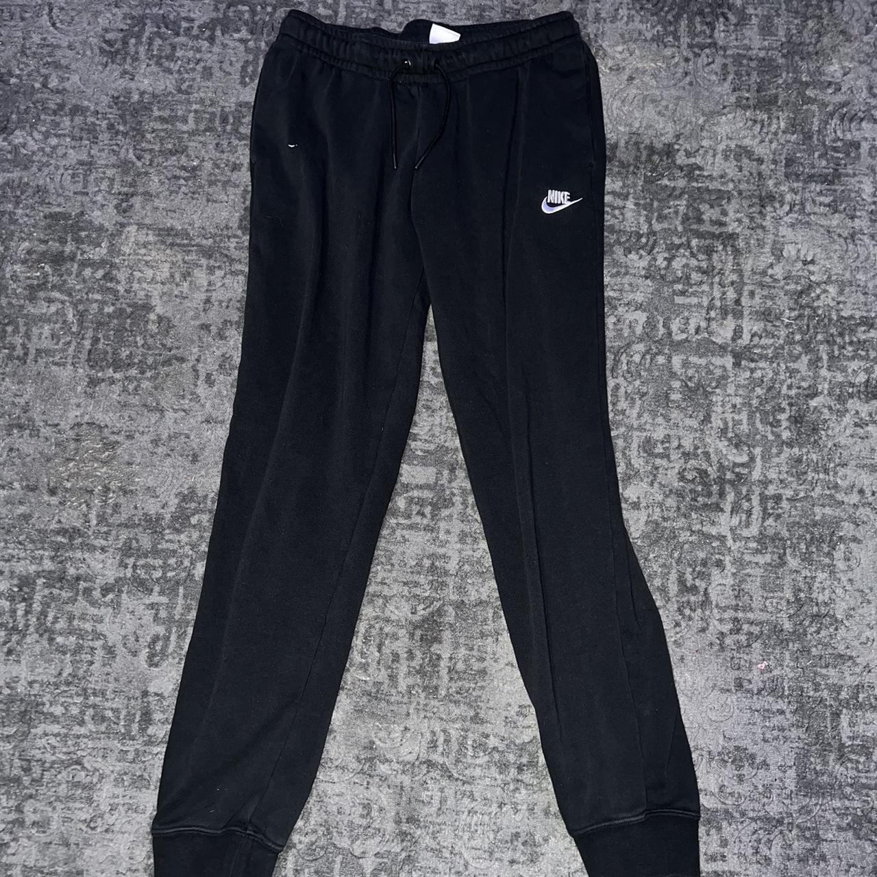 Nike Women's Black and White Joggers-tracksuits