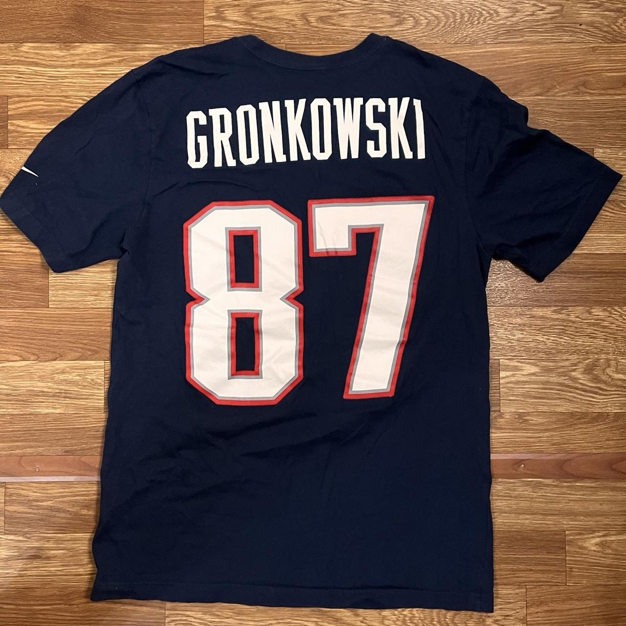 Patriots Rob Gronkowski Patriots Jersey Size - Depop