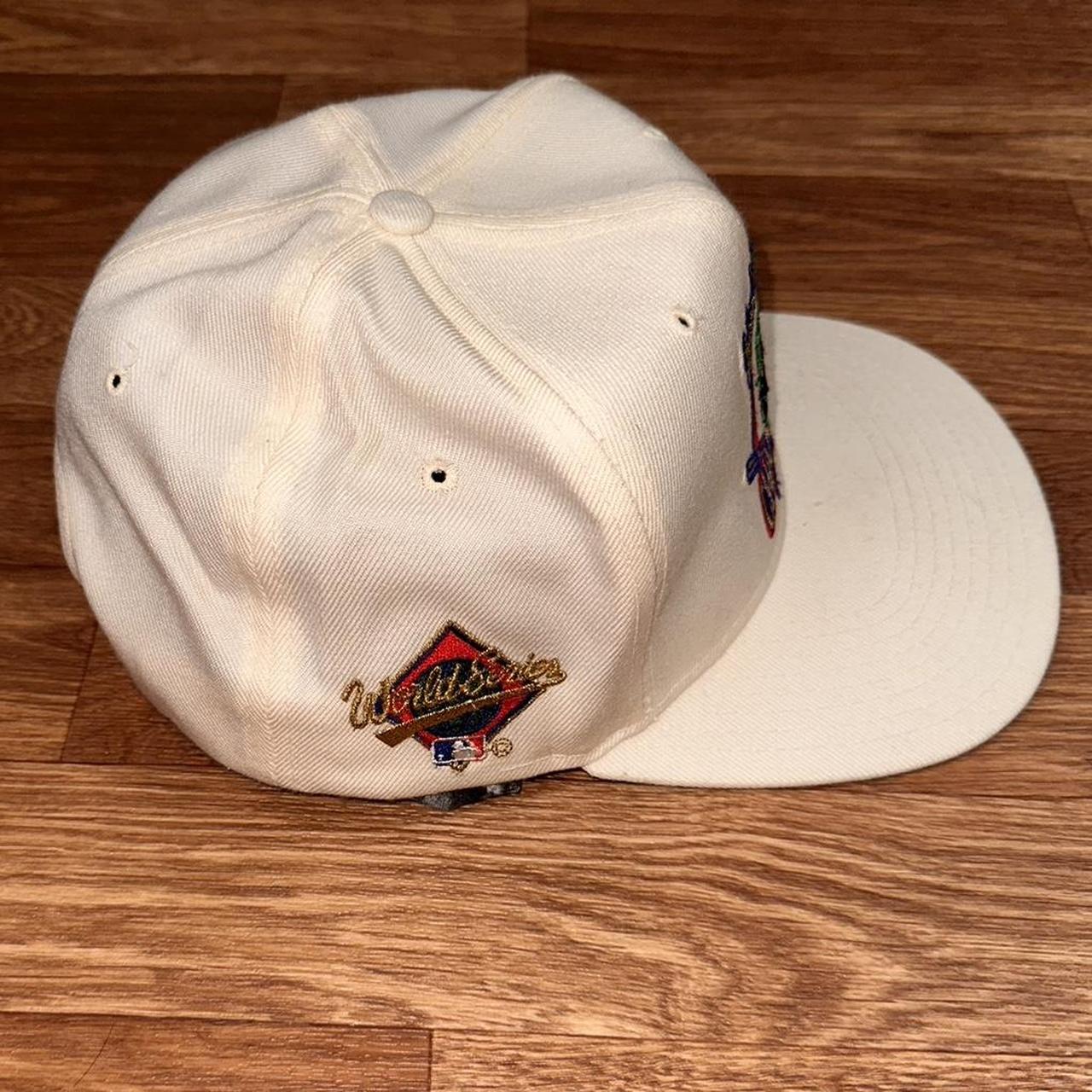 Atlanta braves 1995 world series baseball cap worn - Depop