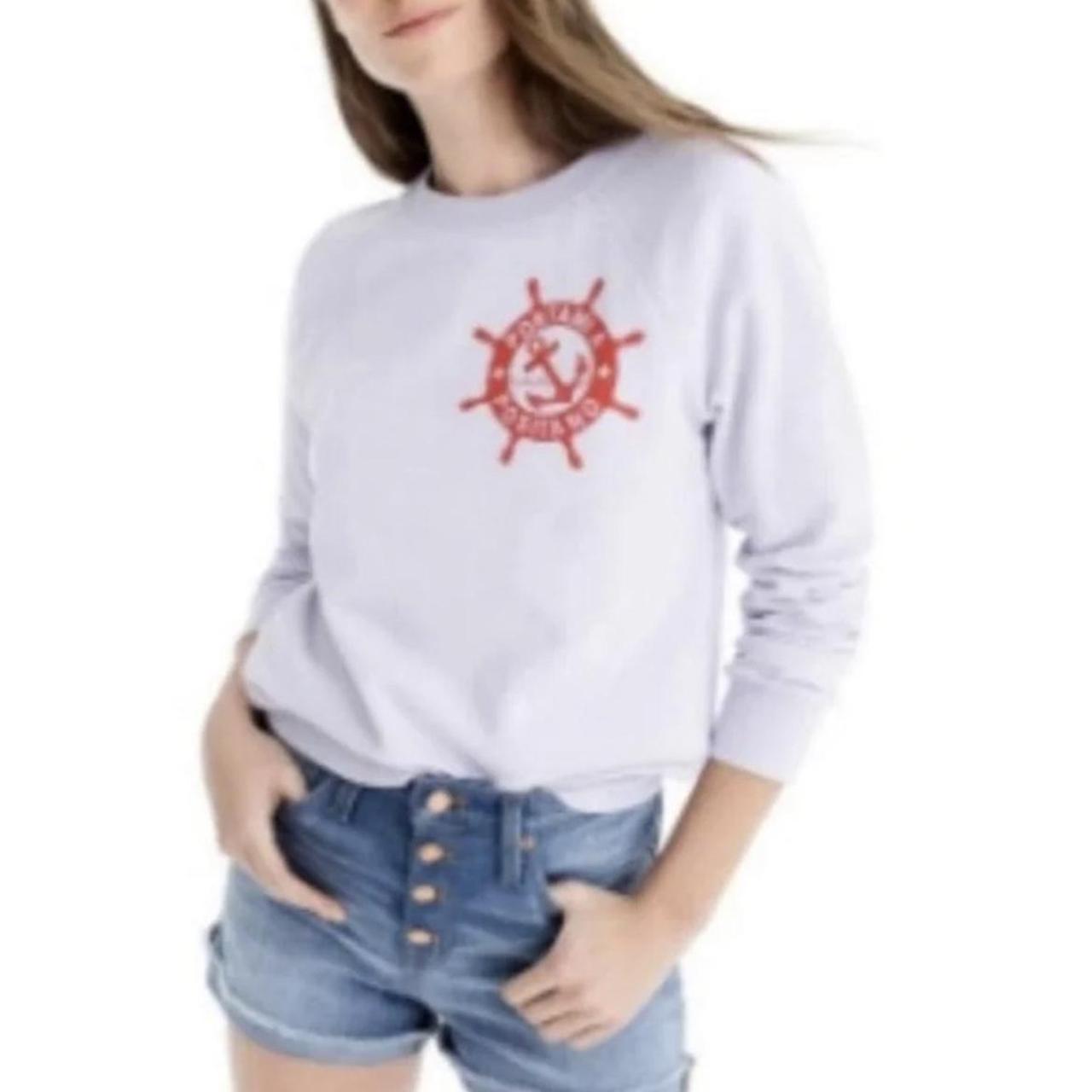 J crew anchor outlet sweatshirt