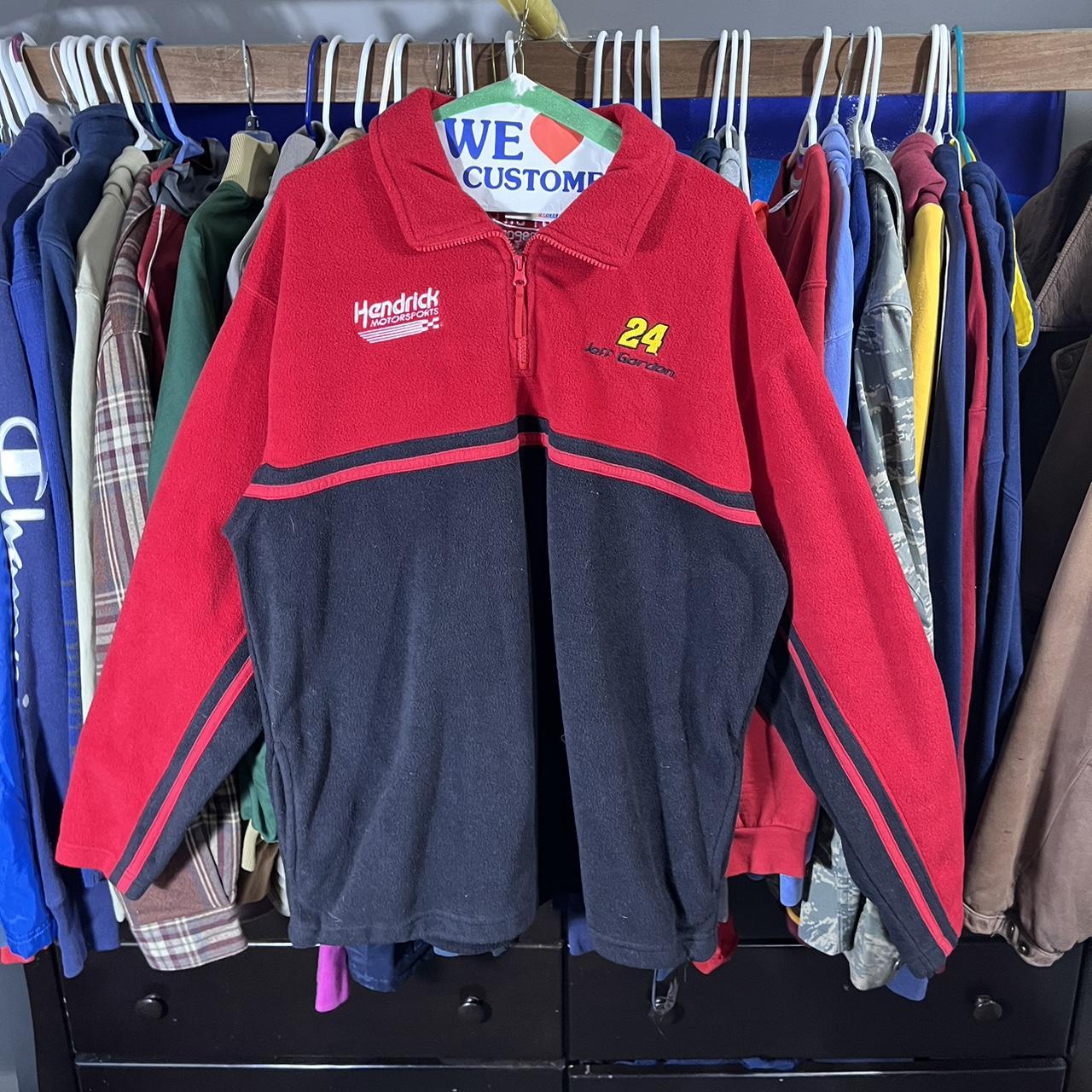 Jeff Gordon fleece quarter zip size large Depop