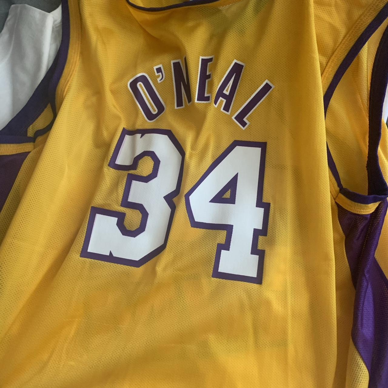 Nike Los Angeles Lakers Shaquille O'Neal jersey. In - Depop