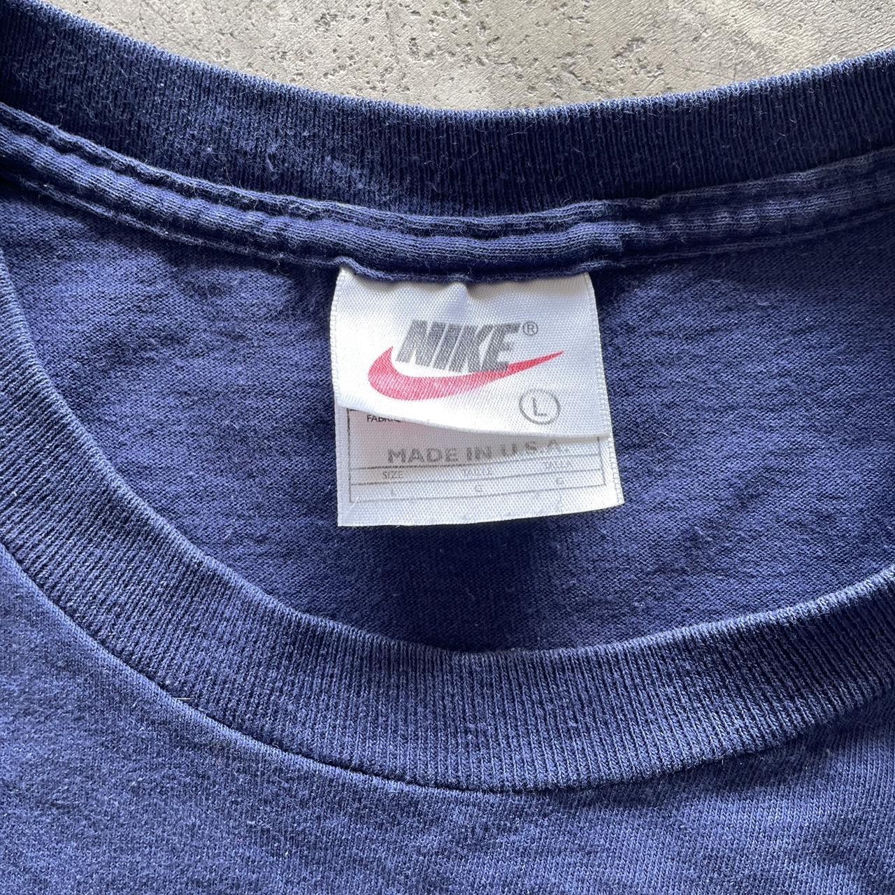 Vintage 90s Nike Air T Shirt Made In USA Tagged... - Depop