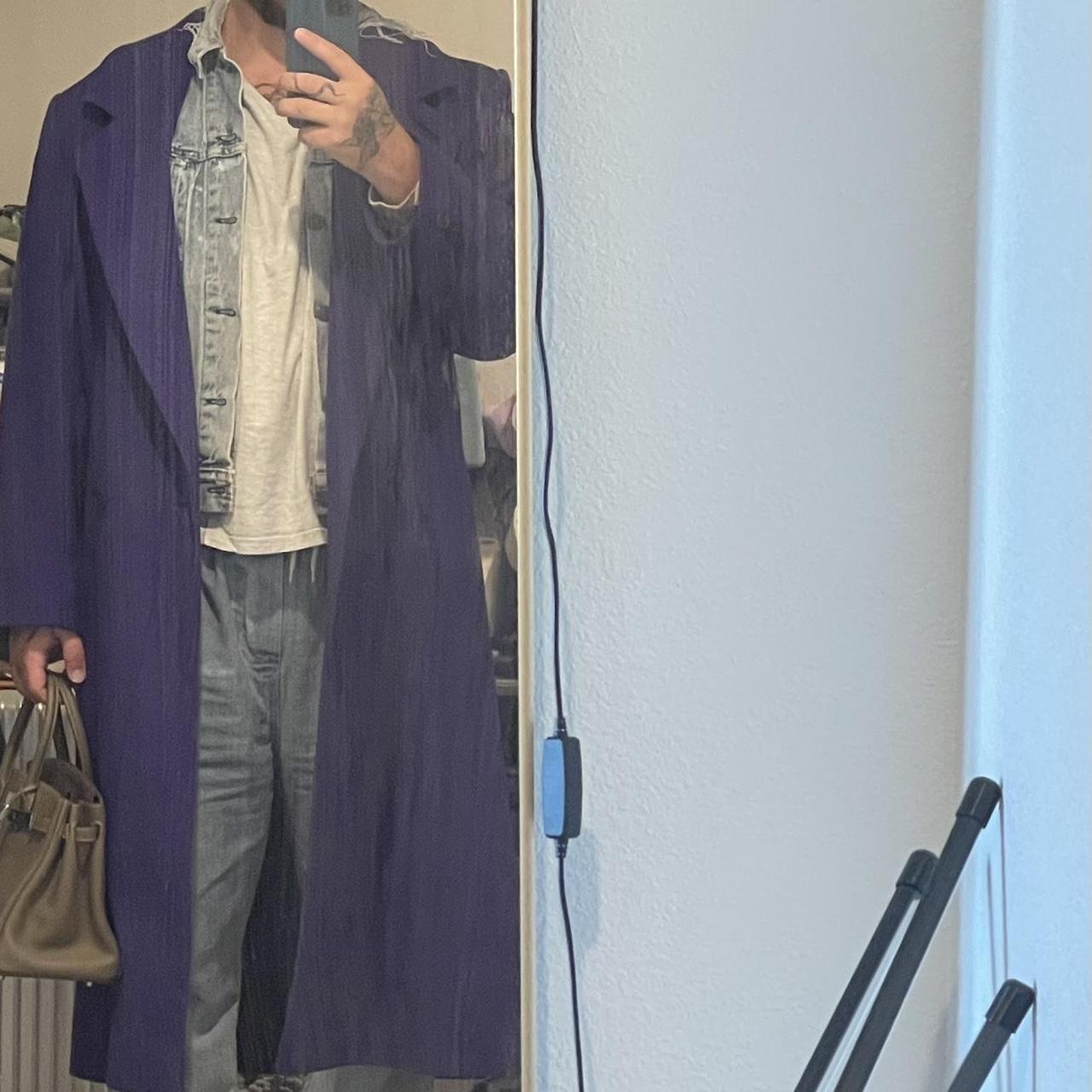Adolfo Sanchez Men's Purple Coat (2)