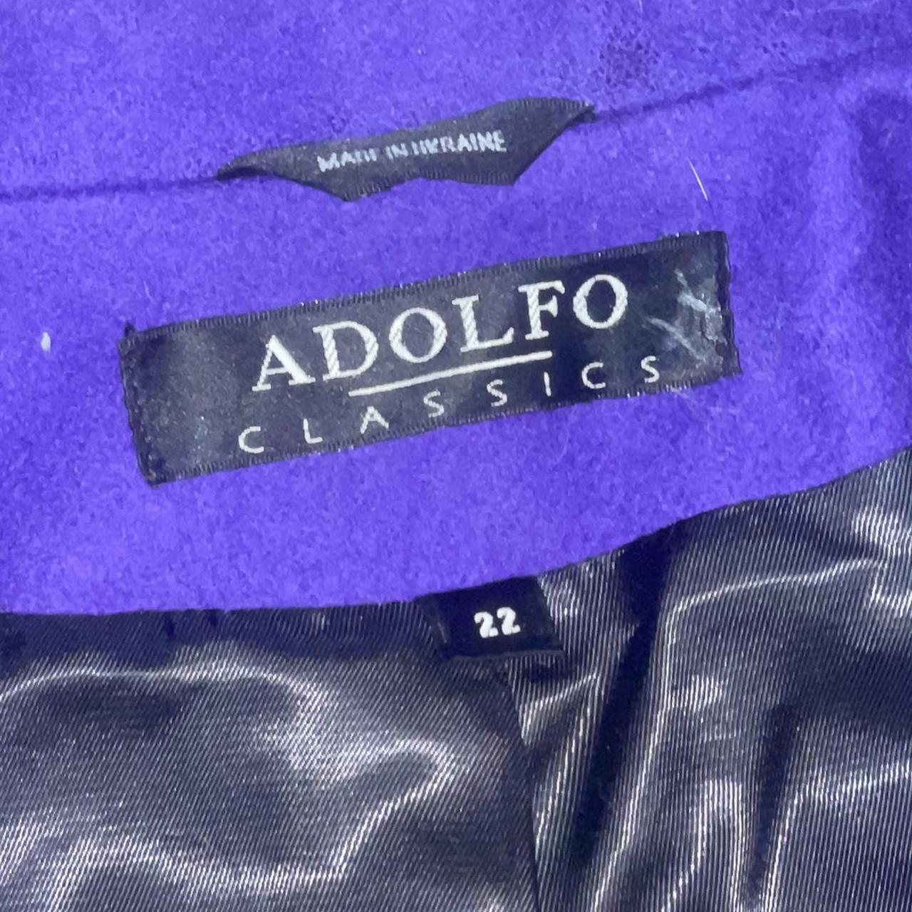 Adolfo Sanchez Men's Purple Coat (3)