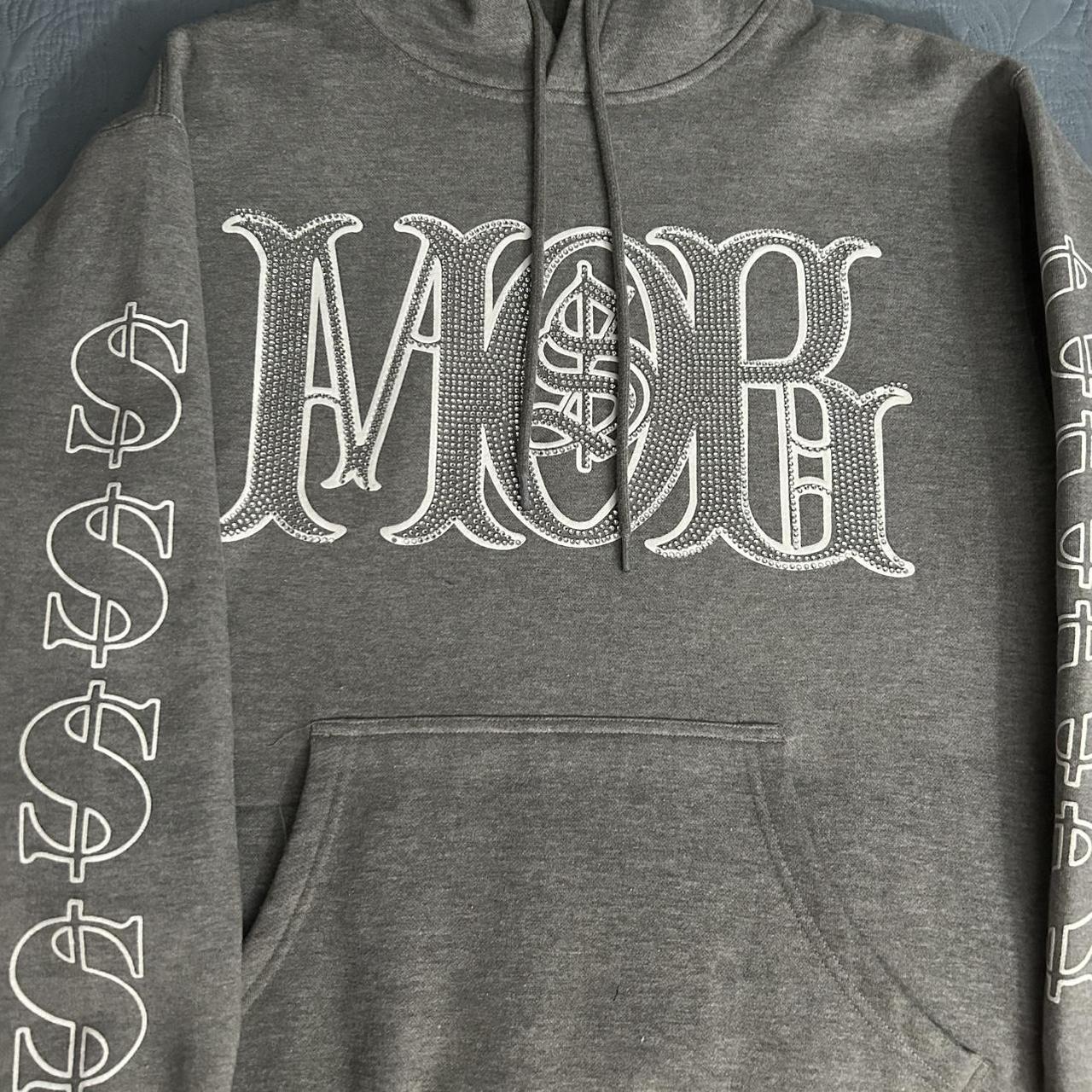 MOB Rhinestone Hoodie #damob #sdl... - Depop