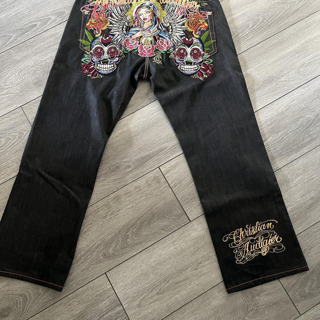 Send Offers Christian Audigier jeans/Vintage | Depop
