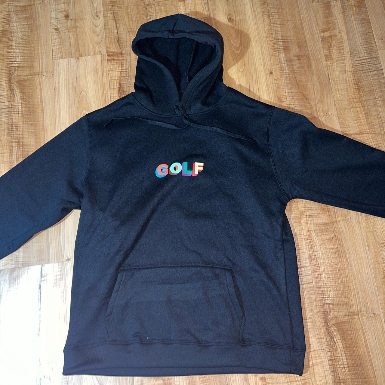 Multicolor 3d golf hoodie sale