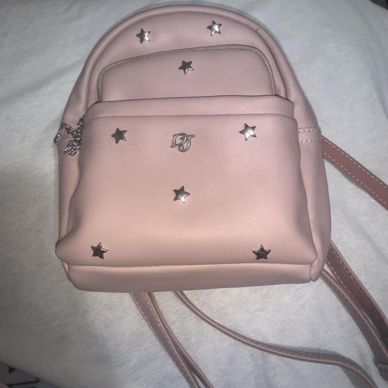 Pink David Jones Mini Bag Never Used 5 Pockets - Depop