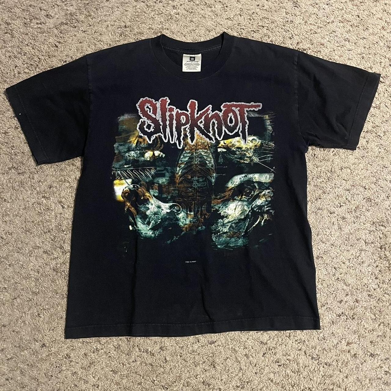 2001 slipknot shirt 20.5 x 27 #slipknot - Depop