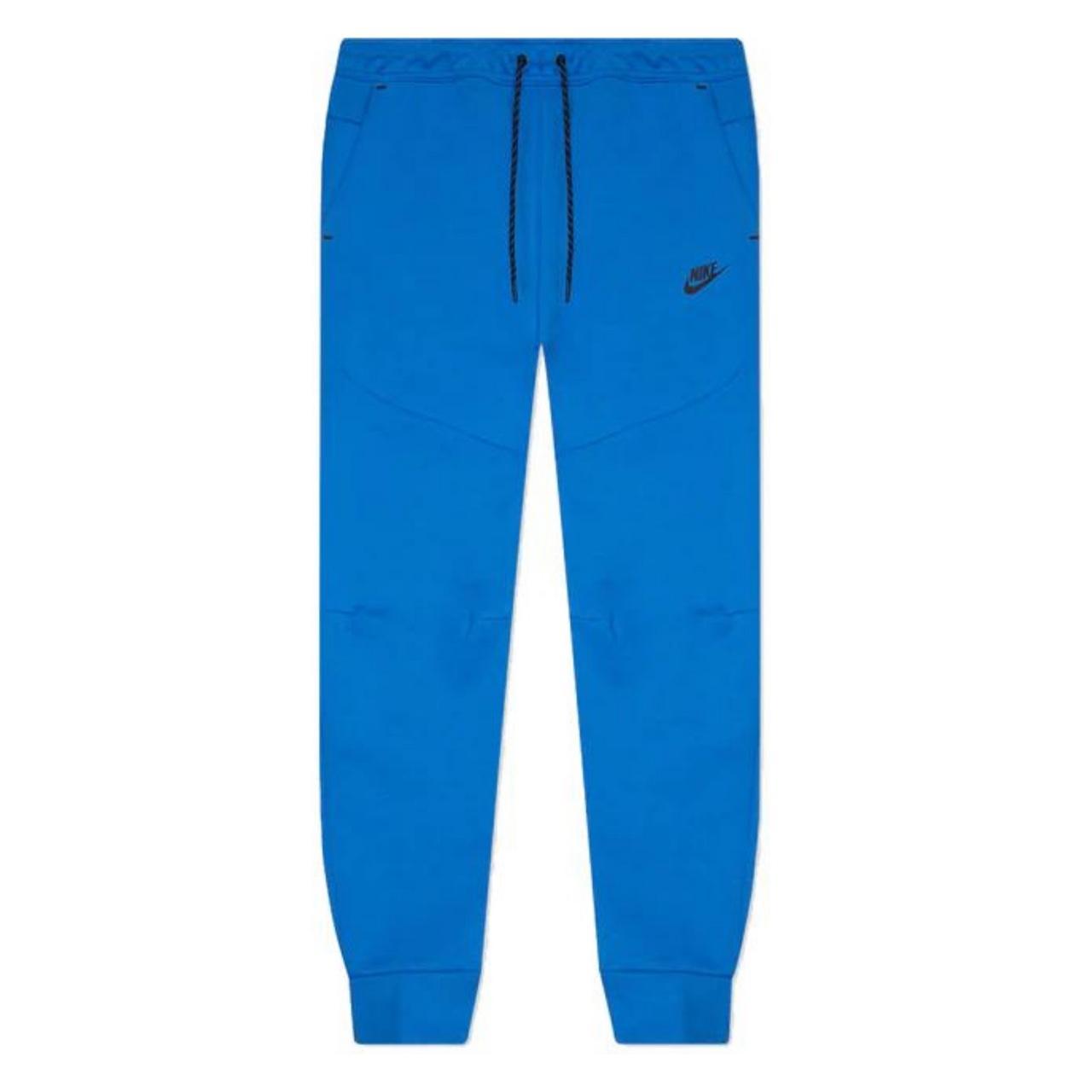 Nike Men's Blue and Black Joggers-tracksuits | Depop