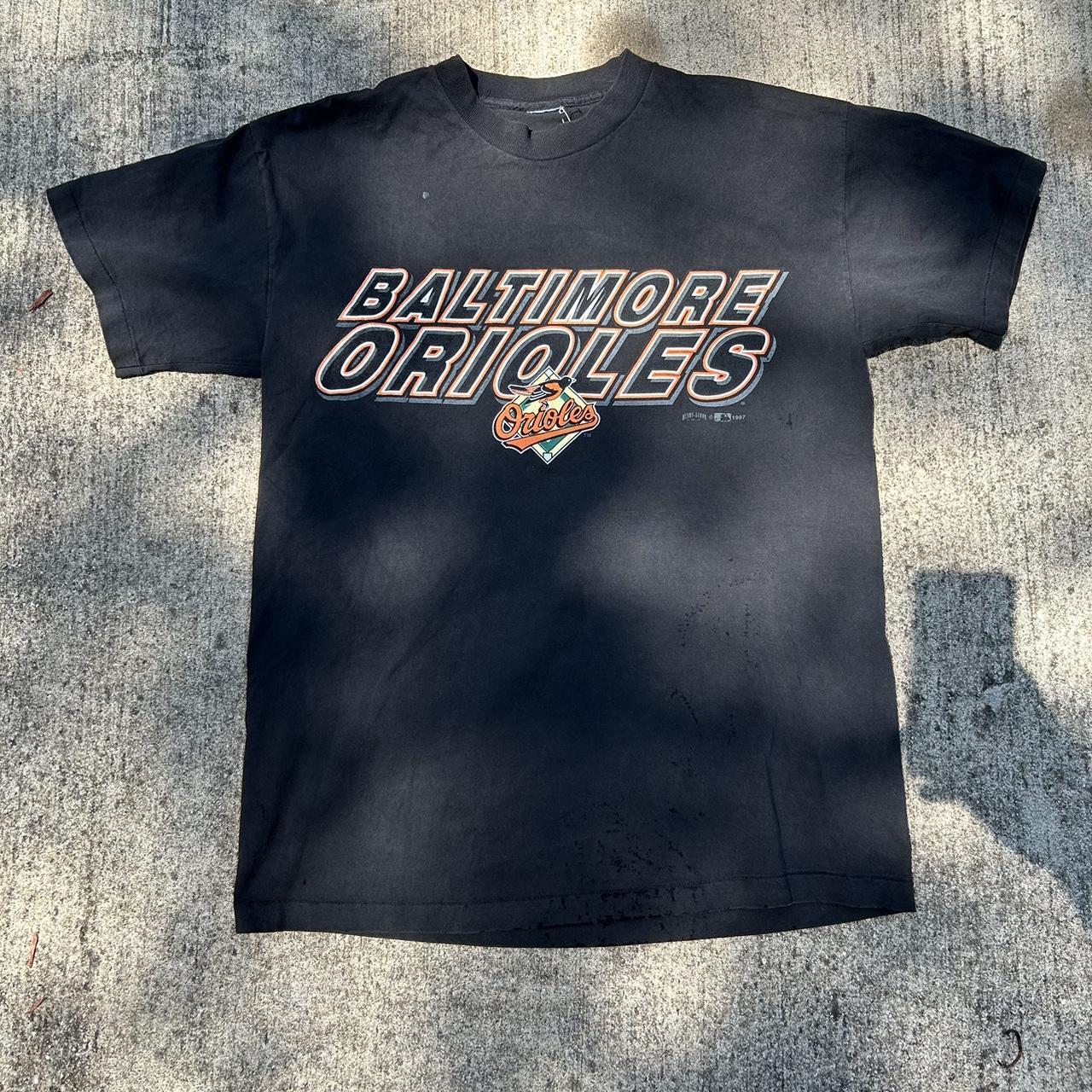 Baltimore Orioles 80's XL T-Shirt Single Stitch - Depop