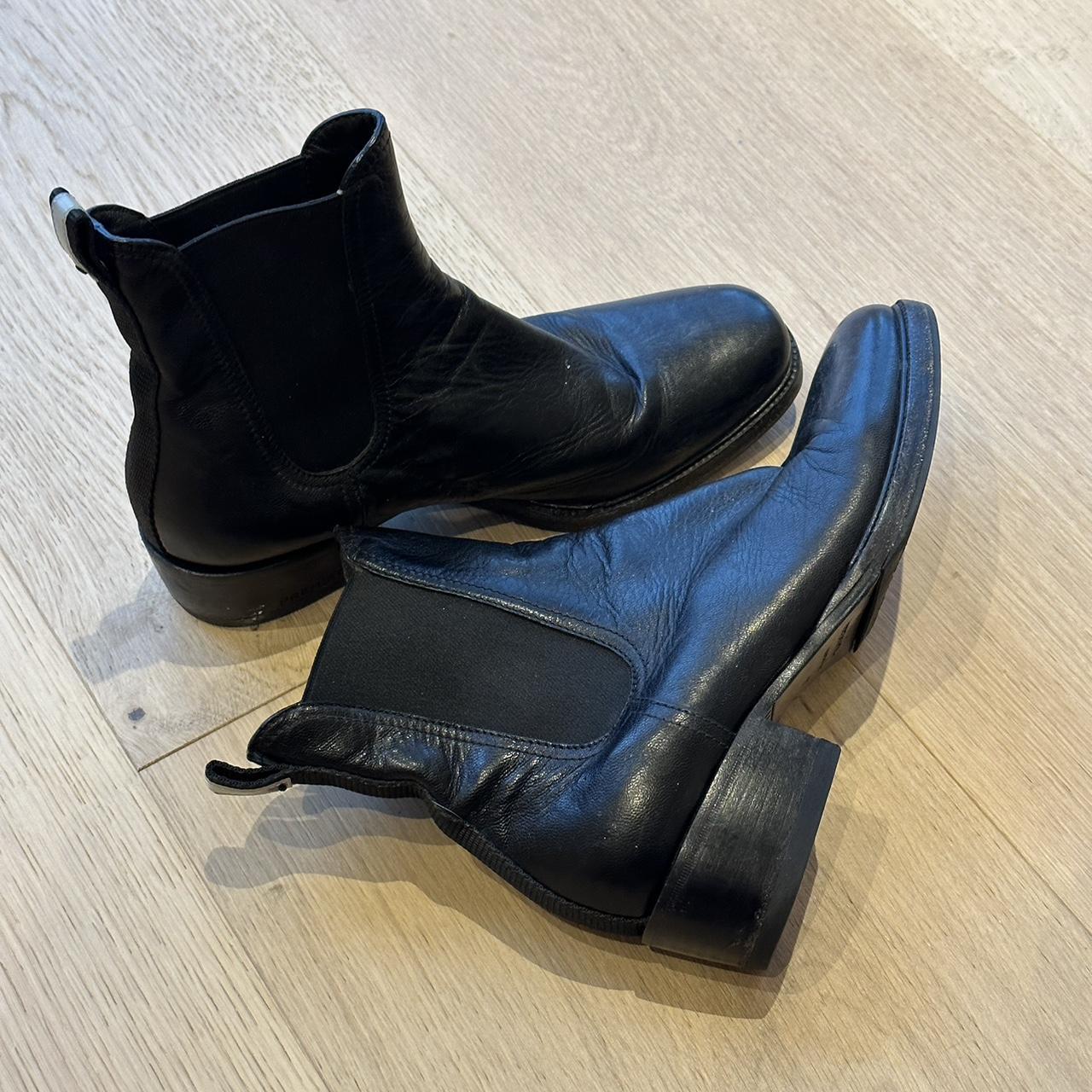 Premiata Chunky Heels Genuine Leather Ankle Boots... - Depop