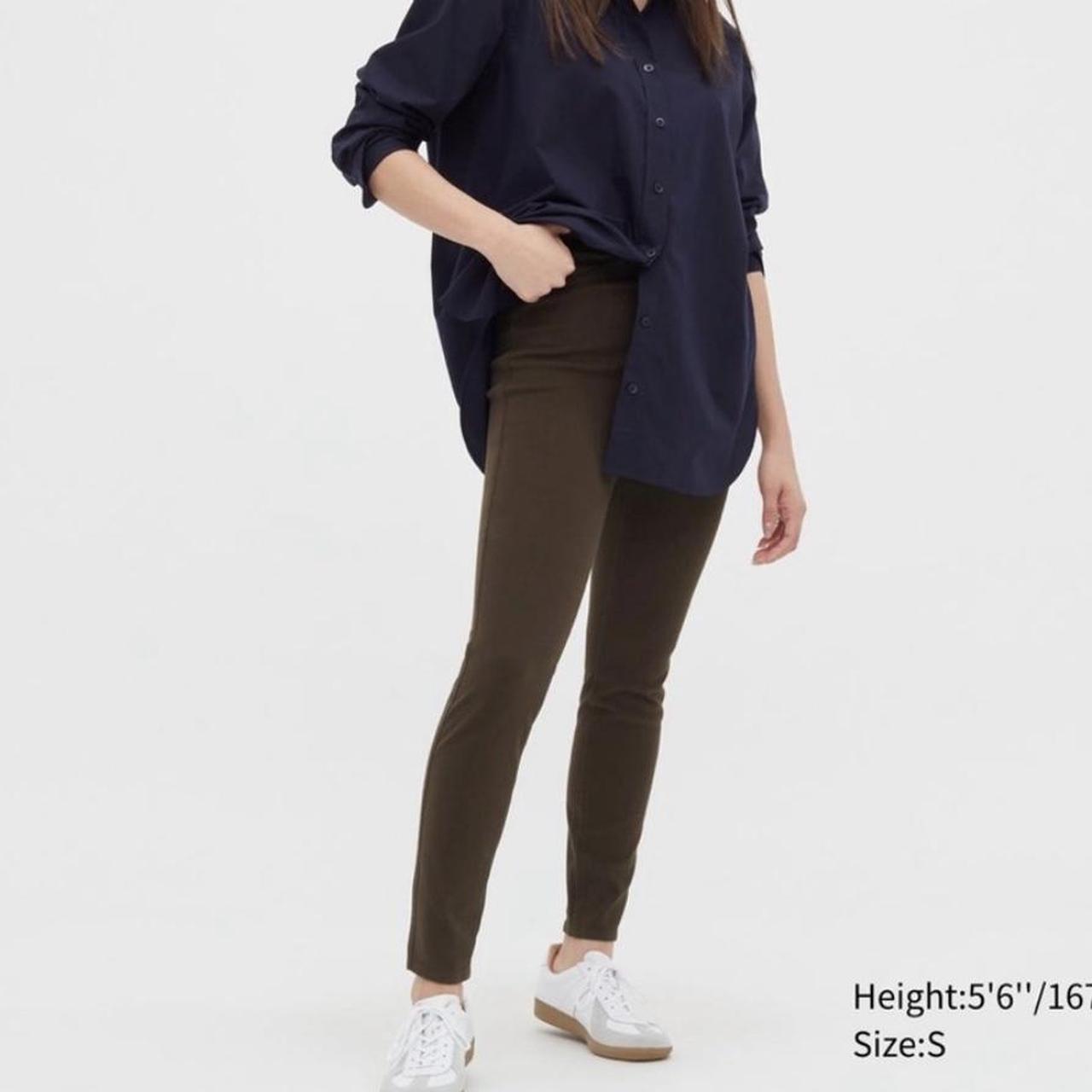 Uniqlo high rise leggings pants Depop