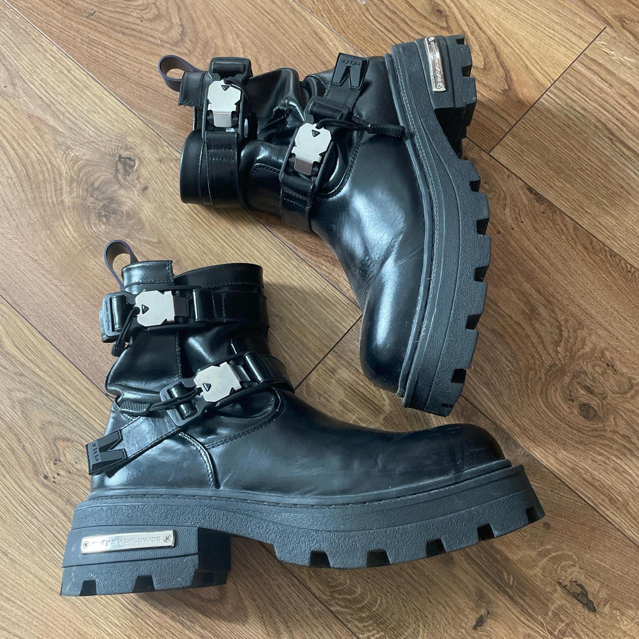 Eytys Blade boots in black. Size UK 9. 8 10. Depop