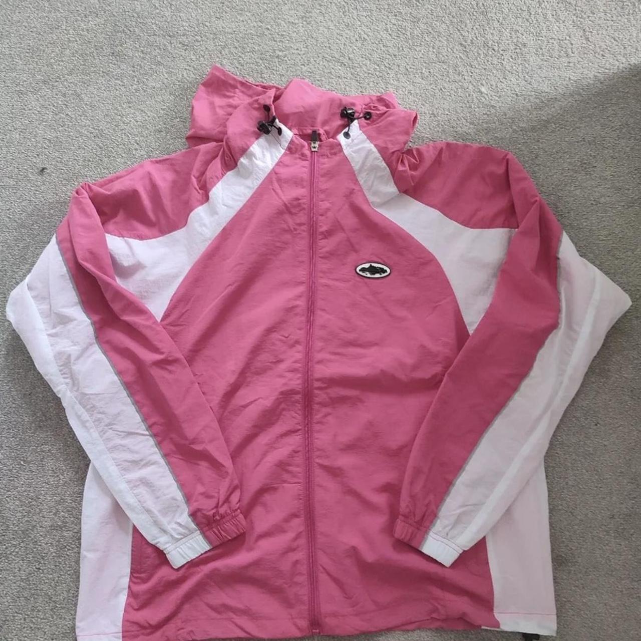 Rare Pink corteiz jacket. Brand new! - Depop