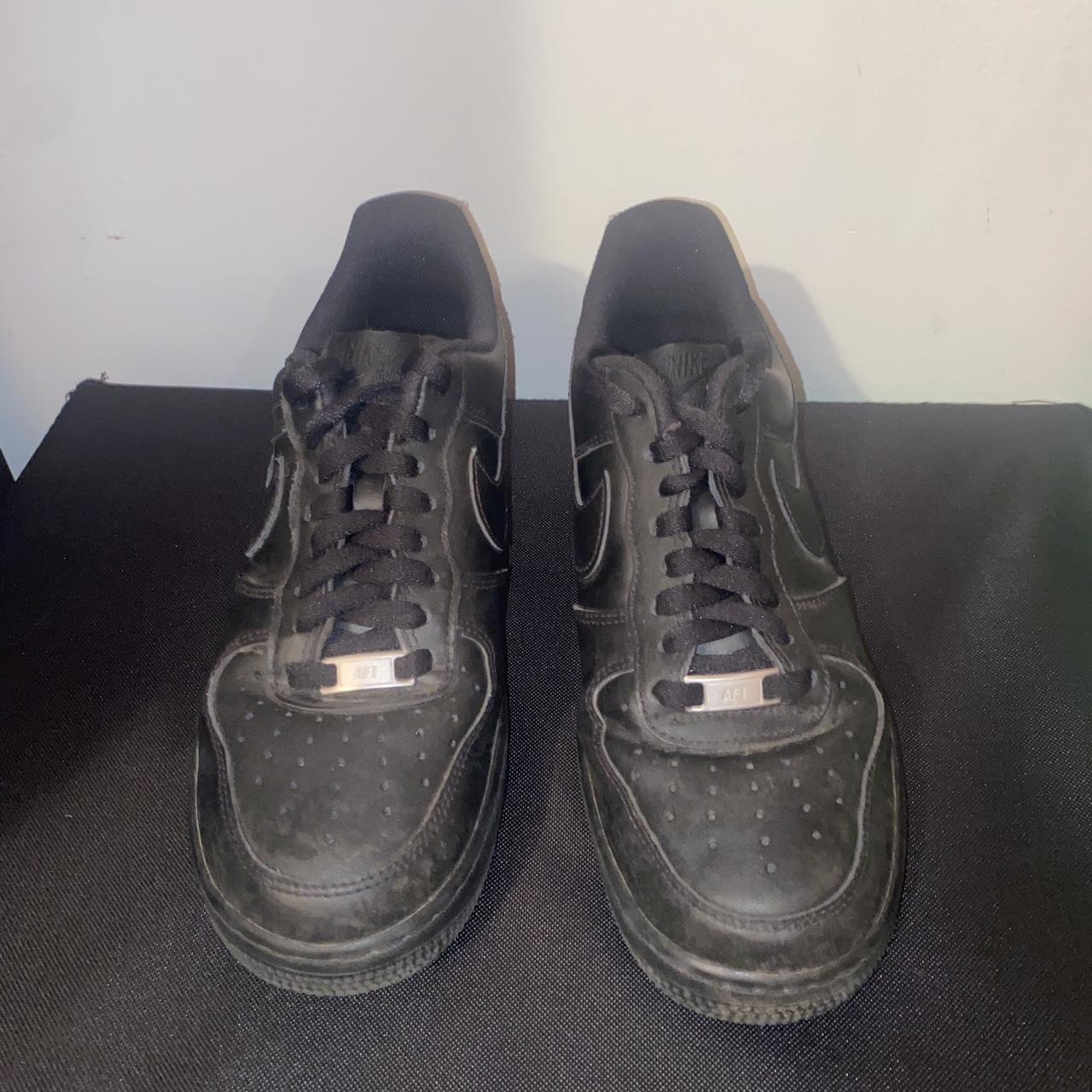 mens black air force ones low