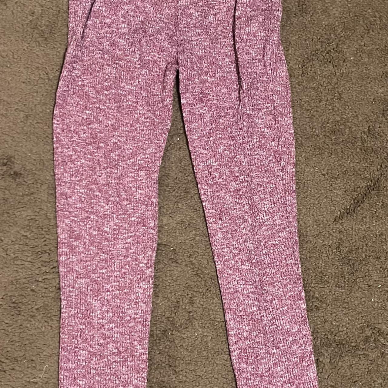 GYMSHARK SLOUNGE LEGGINGS, Lilac Marl Size Extra Small £50.00 - PicClick UK